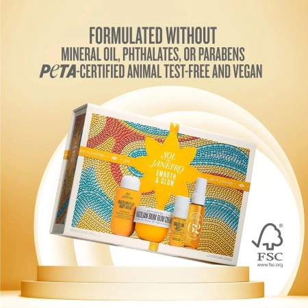 SOL DE JANEIRO Smooth and Glow Bum Bum Body Routine Set купить в Beauty Storage. Быстрая доставка по России и СНГ.