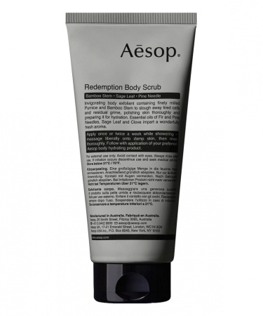 AESOP Redemption Body Scrub купить в Beauty Storage. Быстрая доставка по России и СНГ.