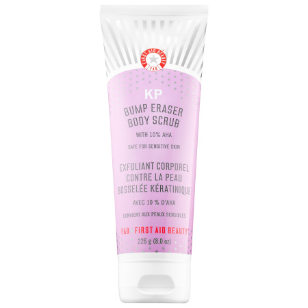 FIRST AID BEAUTY KP Bump Eraser Body Scrub with 10% AHA