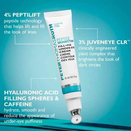 Купить PETER THOMAS ROTH Peptide Skinjection Fill + Fix Under Eye Cream на Beautystorage.ru. Быстрая доставка по России и СНГ.