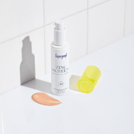 SUPERGOOP! Zincscreen 100% Mineral Lotion SPF 40 PA+++ купить в Beauty Storage. Быстрая доставка по России и СНГ.