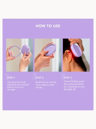 Купить FOREO FLIP Play Advanced LED Light Hairbrush I Lilac You! на Beautystorage.ru. Быстрая доставка по России и СНГ.