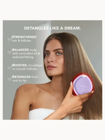 Купить FOREO FLIP Play Advanced LED Light Hairbrush I Lilac You! на Beautystorage.ru. Быстрая доставка по России и СНГ.