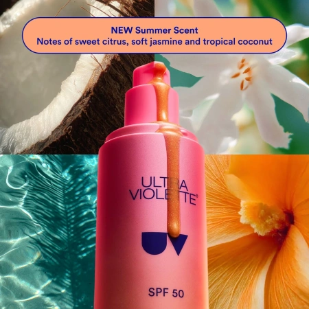 Купить ULTRA VIOLETTE Disco Queen SPF 50 Luminous Body Oil на Beautystorage.ru. Быстрая доставка по России и СНГ.