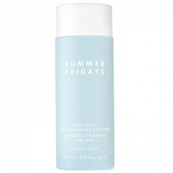 SUMMER FRIDAYS Soft Reset AHA Exfoliating Solution купить в Beauty Storage. Быстрая доставка по России и СНГ.