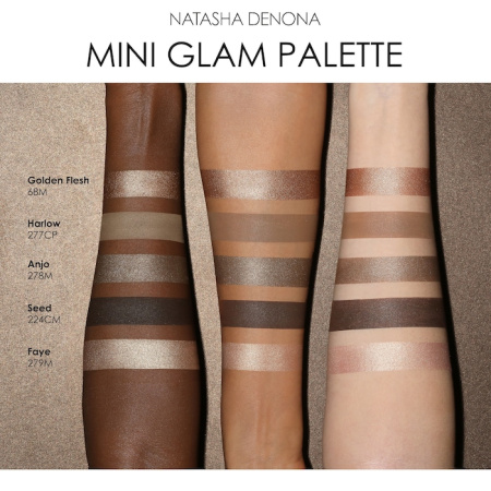 NATASHA DENONA Mini Glam Eyeshadow Palette купить в Beauty Storage. Быстрая доставка по России и СНГ.