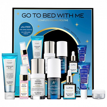 SUNDAY RILEY Go To Bed With Me Anti-Aging Night Routine купить в Beauty Storage. Быстрая доставка по России и СНГ.