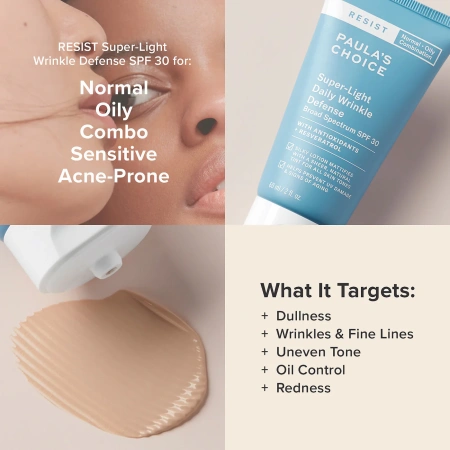 PAULA'S CHOICE RESIST Super-Light Wrinkle Defense SPF 30 купить в Beauty Storage. Быстрая доставка по России и СНГ.

