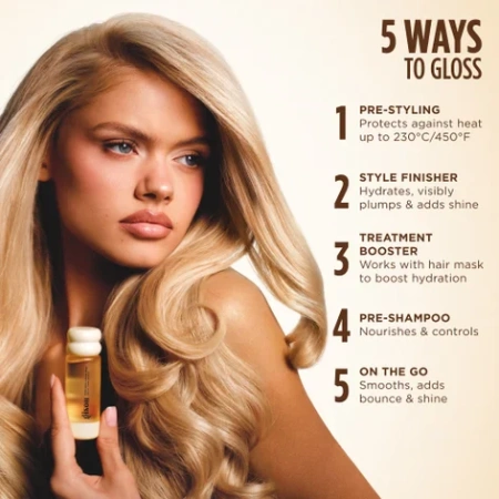 Купить GISOU Honey Gloss Collagen Drops Hair Oil на Beautystorage.ru. Быстрая доставка по России и СНГ.