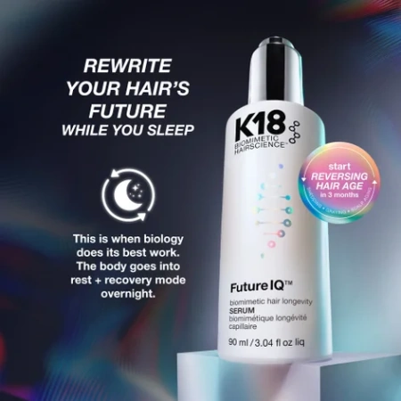 Купить K18 BIOMIMETIC HAIRSCIENCE FutureIQ Biomimetic Hair Longevity Serum на Beautystorage.ru. Быстрая доставка по России и СНГ.