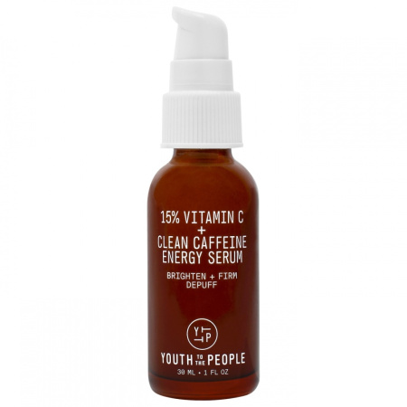YOUTH TO THE PEOPLE 15% Vitamin C + Clean Caffeine Energy Serum купить в Beauty Storage. Быстрая доставка по России и СНГ.
