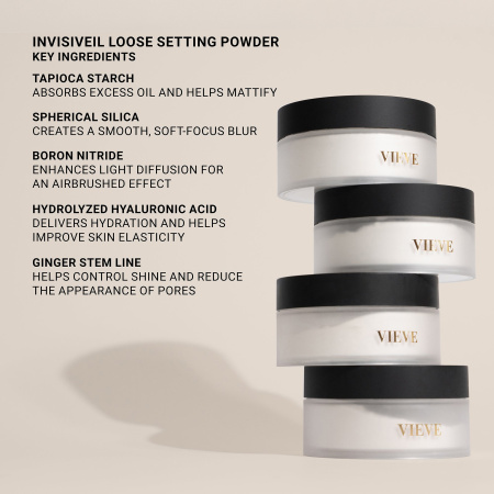 Купить VIEVE Invisiveil Loose Setting Powder на Beautystorage.ru. Быстрая доставка по России и СНГ.
