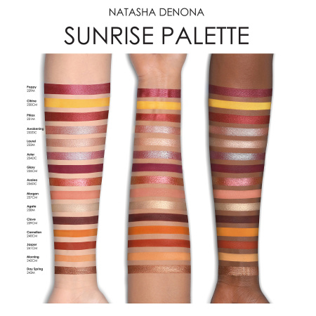 NATASHA DENONA Sunrise Eyeshadow Palette купить в Beauty Storage. Быстрая доставка по России и СНГ.