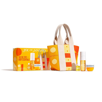 SOL DE JANEIRO Limited Edition Sol Tote + Body Essentials Set купить в Beauty Storage. Быстрая доставка по России и СНГ.