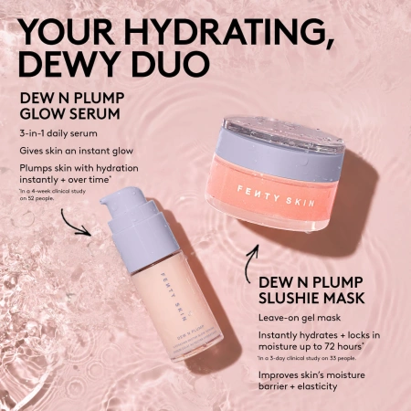 Купить FENTY SKIN  Dew N Plump Intense Hydration Slushie Face Mask на Beautystorage.ru. Быстрая доставка по России и СНГ.
