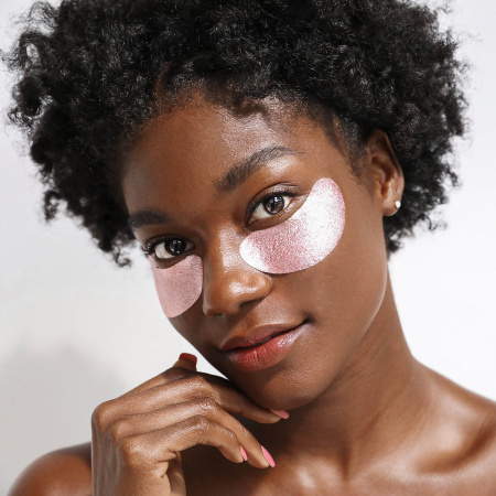 WANDER BEAUTY Baggage Claim Rose Gold Eye Masks