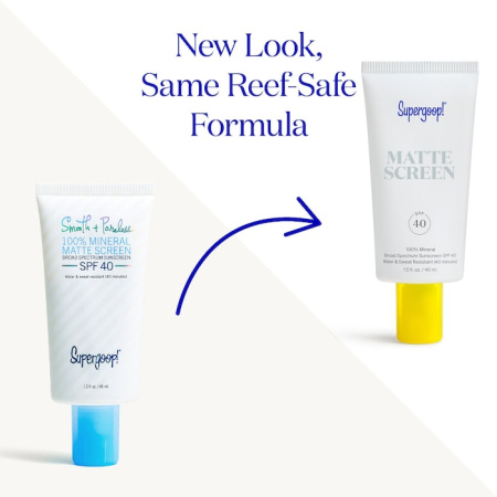 SUPERGOOP! Mattescreen Sunscreen SPF 40 купить в Beauty Storage. Быстрая доставка по России и СНГ.