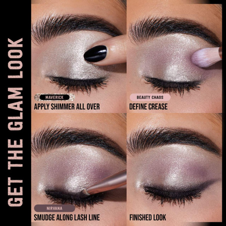HUDA BEAUTY Pretty Grunge Eyeshadow Palette купить в Beauty Storage. Быстрая доставка по России и СНГ.