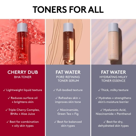 FENTY BEAUTY BY RIHANNA Fat Water Niacinamide Pore-Refining Toner Serum with Barbados Cherryкупить в Beauty Storage. Быстрая доставка по России и СНГ.