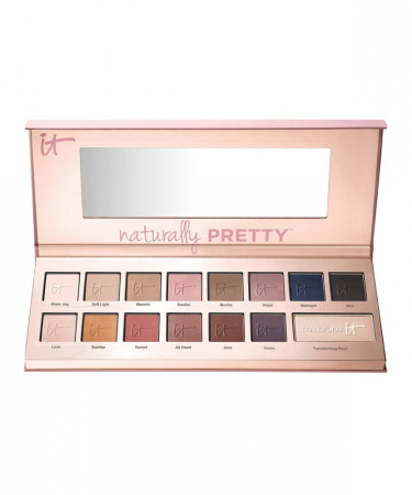 IT COSMETICS Naturally Pretty Matte Luxe Transforming Eyeshadow Palette купить в Beauty Storage. Быстрая доставка по России и СНГ.