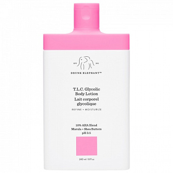 DRUNK ELEPHANT T.L.C Glycolic Body Lotion купить в Beauty Storage. Быстрая доставка по России и СНГ.
