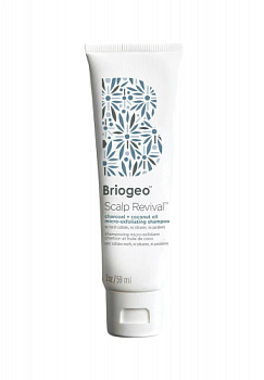 BRIOGEO Scalp Revival Charcoal + Coconut Oil Micro-exfoliating Scalp Scrub Shampoo - 59 мл