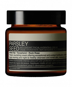  AESOP Parsley Seed Anti-Oxidant Facial Hydrating Cream купить в Beauty Storage. Быстрая доставка по России и СНГ.