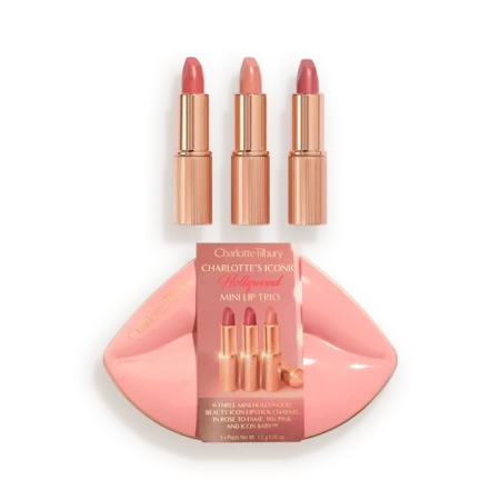 CHARLOTTE TILBURY Hollywood Iconic Mini Lip Trio купить в Beauty Storage. Быстрая доставка по России и СНГ.
