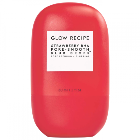 GLOW RECIPE Strawberry BHA Pore-Smooth Blur Drops купить в Beauty Storage. Быстрая доставка по России и СНГ.