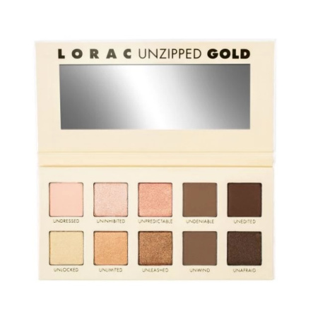 LORAC UNZIPPED™ GOLD Eye Shadow Palette купить в Beauty Storage.  Быстрая доставка по России и СНГ.