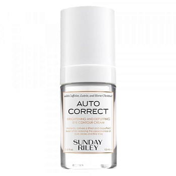 SUNDAY RILEY Autocorrect Brightening and Depuffing Eye Contour Cream