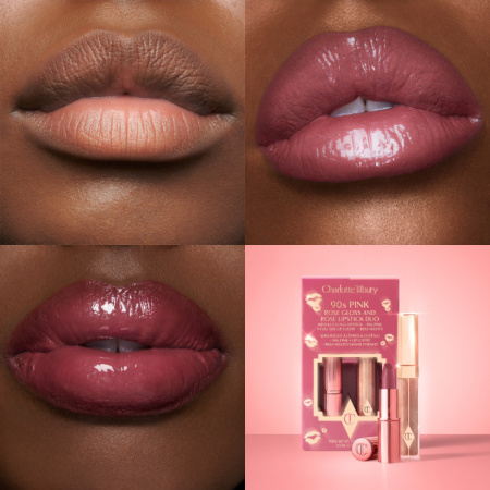 CHARLOTTE TILBURY Gloss & Lipstick Duo - 90S Pink купить в Beauty Storage. Быстрая доставка по России и СНГ.