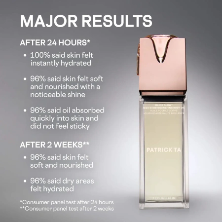 PATRICK TA Major Glow High Shine Nourishing Body Oil купить в Beauty Storage. Быстрая доставка по России и СНГ.