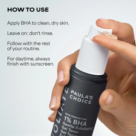 Купить PAULA'S CHOICE Skin Perfecting 1% BHA Gentle Exfoliating Gel Toner на Beautystorage.ru. Быстрая доставка по России и СНГ.
