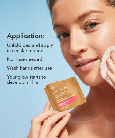 DR. DENNIS GROSS Alpha Beta® Glow Pad Self-Tanner for Face