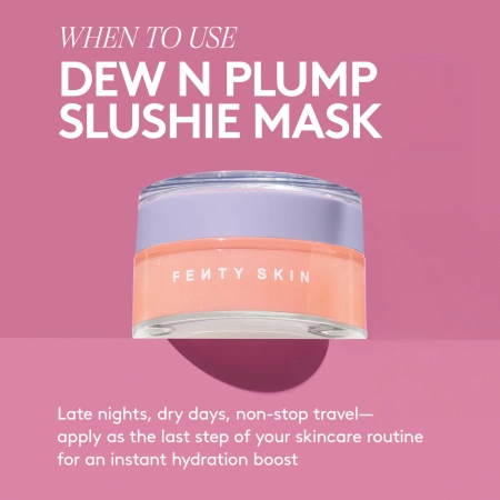 Купить FENTY SKIN  Dew N Plump Intense Hydration Slushie Face Mask на Beautystorage.ru. Быстрая доставка по России и СНГ.

