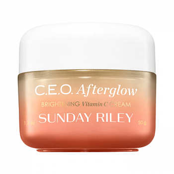 SUNDAY RILEY C.E.O. Afterglow Brightening Vitamin C Moisturizer купить в Beauty Storage. Быстрая доставка по России и СНГ.

