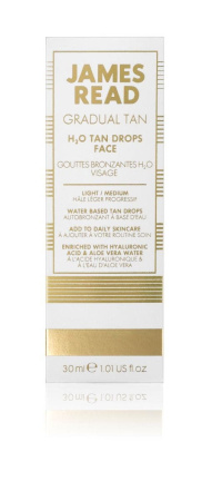 JAMES READ Gradual Tan H2O Face Drops 