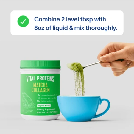 VITAL PROTEINS Matcha Collagen купить в Beauty Storage. Быстрая доставка по России и СНГ.