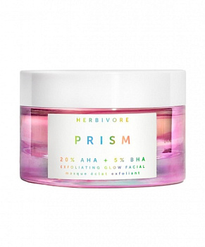 HERBIVORE Prism 20% AHA + 5% BHA Exfoliating Glow Facial купить в Beauty Storage. Быстрая доставка по России и СНГ.