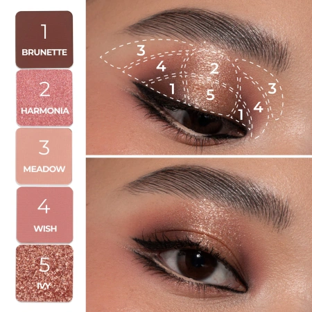 Купить NATASHA DENONA Mini Bloom Eyeshadow Palette на Beautystorage.ru. Быстрая доставка по России и СНГ.