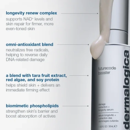Купить DERMALOGICA Futurecode Booster Damage-Correcting Longevity Serum на Beautystorage.ru. Быстрая доставка по России и СНГ.