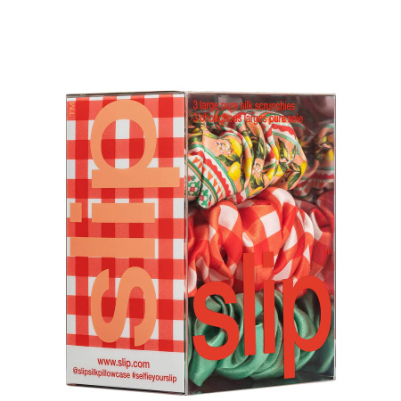 SLIP Pure Silk Large Scrunchies - Positano  купить в Beauty Storage. Быстрая доставка по России и СНГ.
