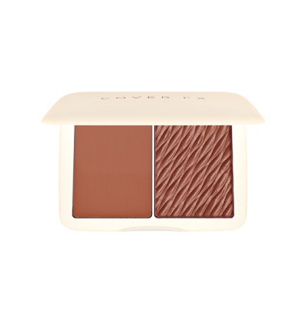 COVER FX Monochromatic Matte + Shimmer Bronzer Duo