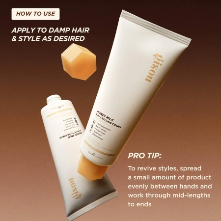 GISOU Honey Milk 5-in-1 Styling Cream купить в Beauty Storage. Быстрая доставка по России и СНГ.