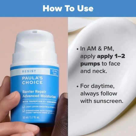 PAULA'S CHOICE Resist Barrier Repair Advanced Moisturizer  купить в Beauty Storage. Быстрая доставка по России и СНГ.