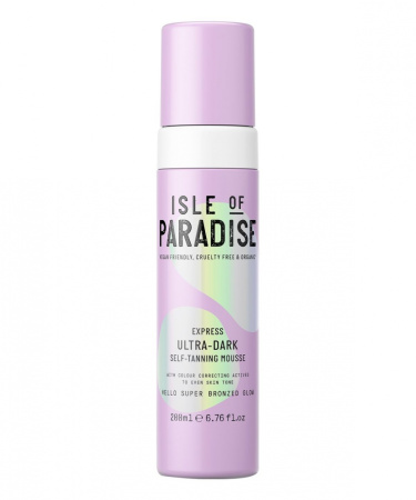 ISLE OF PARADISE Express Ultra Dark Self-Tanning Mousse купить в Beauty Storage. Быстрая доставка по России и СНГ.