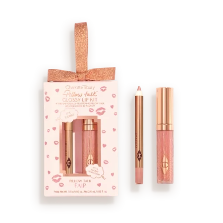 CHARLOTTE TILBURY Pillow Talk Mini Glossy Lips Duo купить в Beauty Storage. Быстрая доставка по России и СНГ.