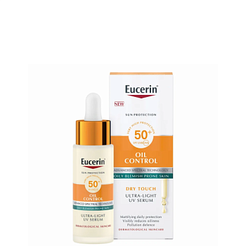 Купить EUCERIN Oil Control Ultra-Light Daily Serum SPF 50+ на Beautystorage.ru. Быстрая доставка по России и СНГ.