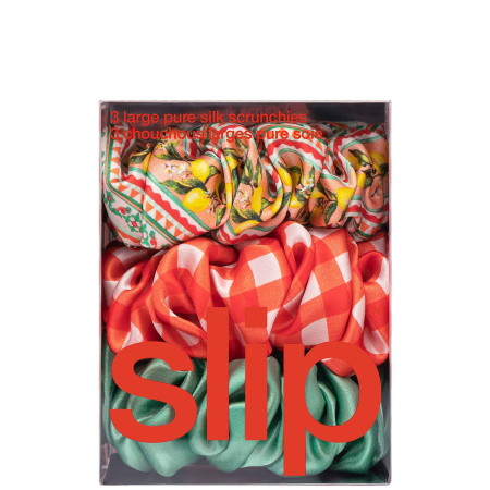 SLIP Pure Silk Large Scrunchies - Positano  купить в Beauty Storage. Быстрая доставка по России и СНГ.